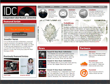 Tablet Screenshot of independentdistro.com